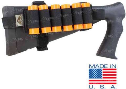 Патронташ на приклад Condor для 6-ти набоїв 12К
Колір - Чорний