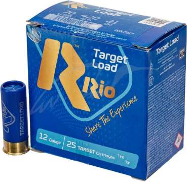 Патрон RIO Target Load-21 (RIO-20) кал. 12/70 дробь №9 (2 мм) навеска 21 г