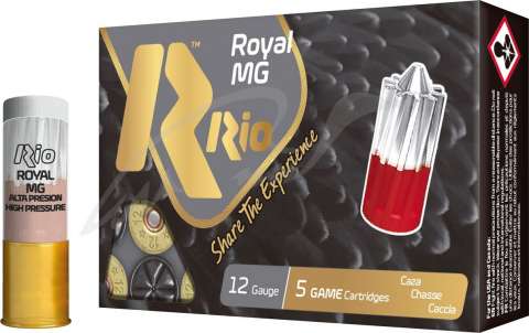 Патрон RIO Royal MG NEW кал. 12/70 пуля MG масса 37 г
