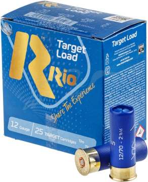 Патрон RIO Target Load NEW кал. 12/70 дробь №5 (3 мм) навеска 28 г