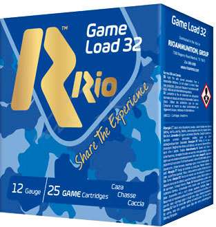 Патрон RIO Game Load-32 Disperser кал. 12/70 дробь №6 (2.75 мм) навеска 32 г