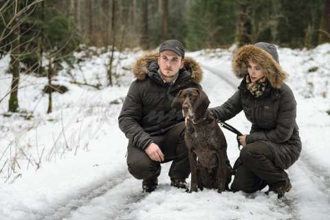 Куртка Blaser Active Outfits Vintage Down ц:коричневый