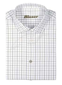 Рубашка Blaser Active Outfits Oxford ц:оливковый