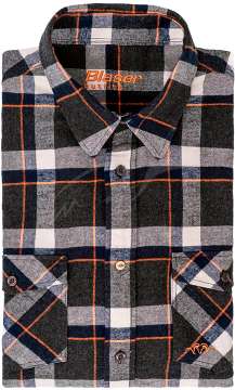 Рубашка Blaser Active Outfits Light Flanell. Размер - Цвет - navy/orange