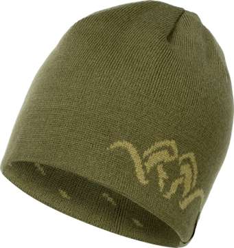 Шапка Blaser Active Outfits Wende Beanie. One size. Оливковый