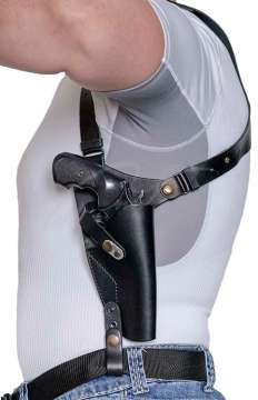 Кобура A-Line 3КП4 кожаная плечевая универс. (Форт