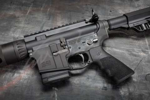 Карабин JP Enterprises JP-15 Ultralight Ready Rifle кал. .223 Rem. Ствол - 40 см. Цвет - черный