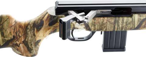 Винтовка малокалиберная ISSC SPA Mossy Oak кал. 22 LR с дульной резьбой 1/2"-20 UNF