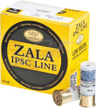 Патрон Zala Arms IPSC Target Plus кал. 12/67 масса 28 г