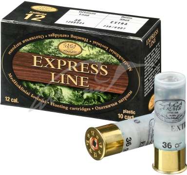 Патрон Zala Arms Extra кал. 12/70 картечь 5,0 мм навеска 36 г