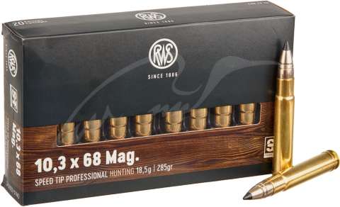 Патрон RWS кал. 300 Win Mag пуля SPEED TIP PRO масса 18,5 г/285 гран
