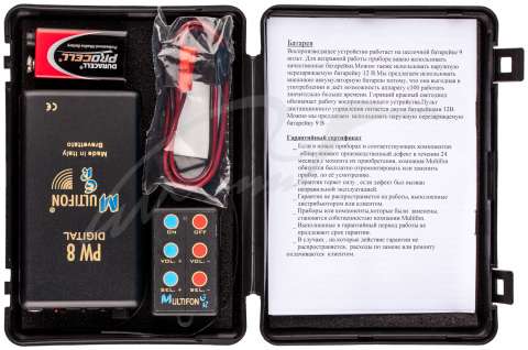 Ел. манок Multifon PW8 c лист.упр..на 8 доріжок з чіпами E4