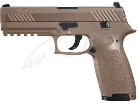 Пистолет пневматический Sig Sauer Air P320 Coyote Tan кал. 4.5 мм Pellet + BB
