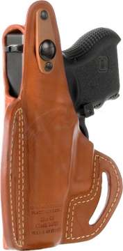 Кобура BLACKHAWK! 3-Slot Pancake Holster для Glock 17/22/31. Матеріал - шкіра. Колір - коричневий