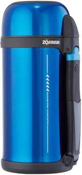 Термос ZOJIRUSHI SF-CС15AН 1.5l (складная ручка+ремешок) Синий