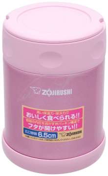 Пищевой термоконтейнер ZOJIRUSHI SW-EAE35PS 0.35 л ц:розовый