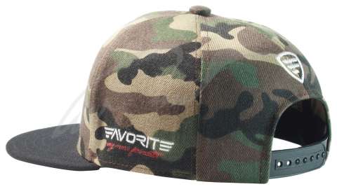 Кепка Favorite камуфляж і біле лого 58