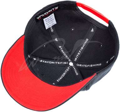 Кепка Favorite Black Red F Logo 58