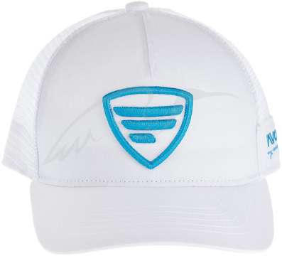 Кепка Favorite 2073 сетка голубое лого ц:белый