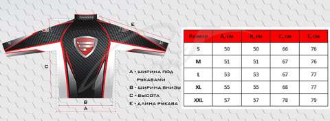 Реглан Favorite FT-3 (лонгслив) ц:камуфляж/красный