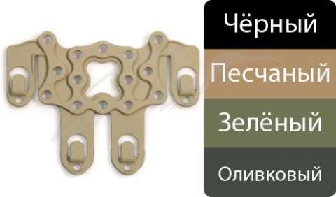 Платформа BLACKHAWK SERPA S. T. R. I. K. E. ц: чорний