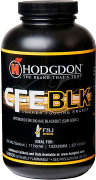 Порох Hodgdon CFE BLK. Вес - 0,454 кг