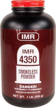 Порох IMR 4350. Вес - 0.454 кг