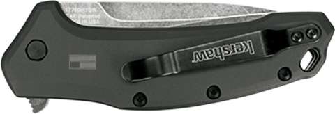 Нож Kershaw Link Gray Aluminium Blackwash