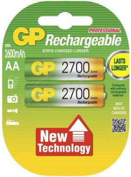 Аккумуляторная батарейка GP Professional 270AAHC-U2 1.2V