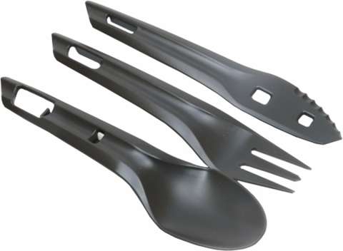 Набор столовых приборов Wildo OCYs. Dark grey