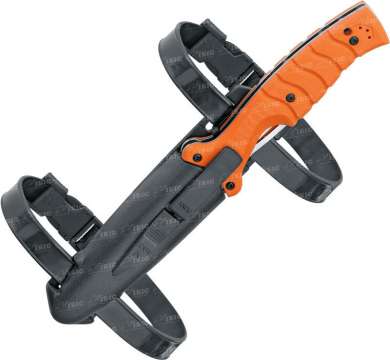 Ніж Fox ADVANCE Combat Rescue A. R. D. Orange handle