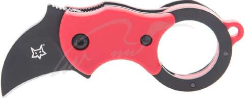 Нож Fox Mini-Ka ц: красный