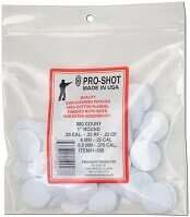 Патч для чистки Pro-Shot кал .22 - .270. Круглый. 300 шт/уп