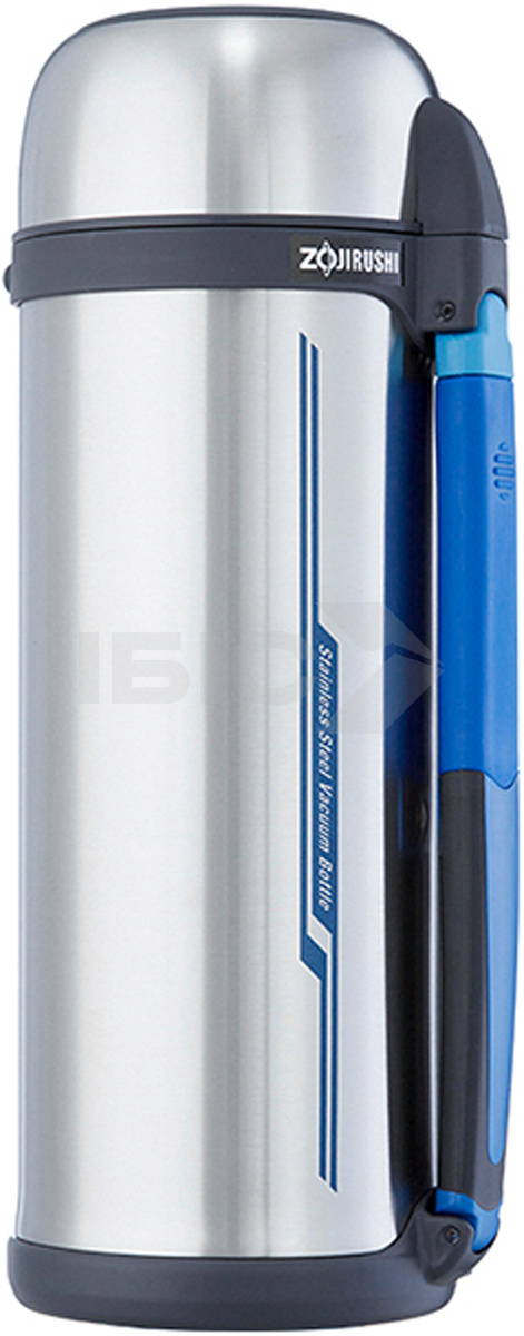 Термос ZOJIRUSHI SF-CС20XA 2l (складная ручка+ремешок) Стальной