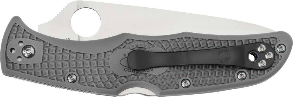 Нож Spyderco Endura4 Flat Ground. Цвет: серый