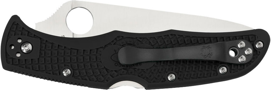 Нож Spyderco Endura4 Black FRN flat ground