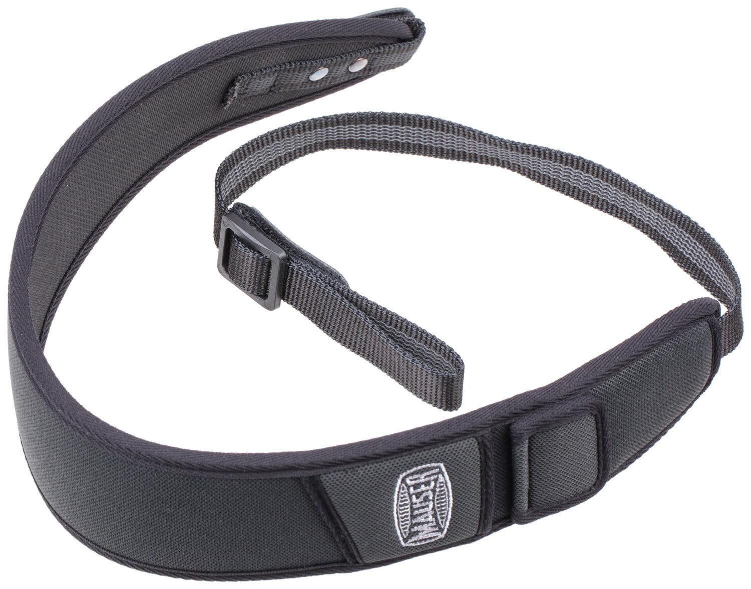 Погонный ремень для переноски оружия Mauser модель Extreme. Материал - неопрен. Цвет - черный.