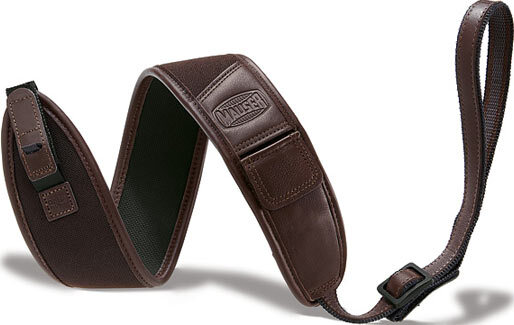 Погонный ремень для переноски оружия Mauser модель De Luxe. Материал - телячья кожа. Цвет - коричневый.