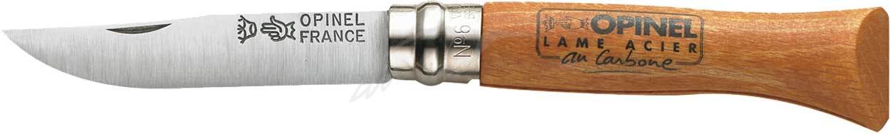 Нож Opinel №6 Carbone