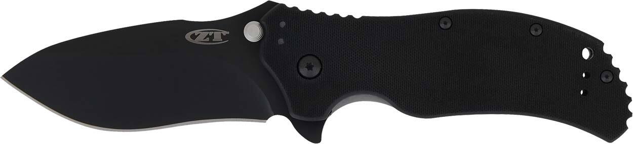 Нож ZT 0350 Matte Black Folder