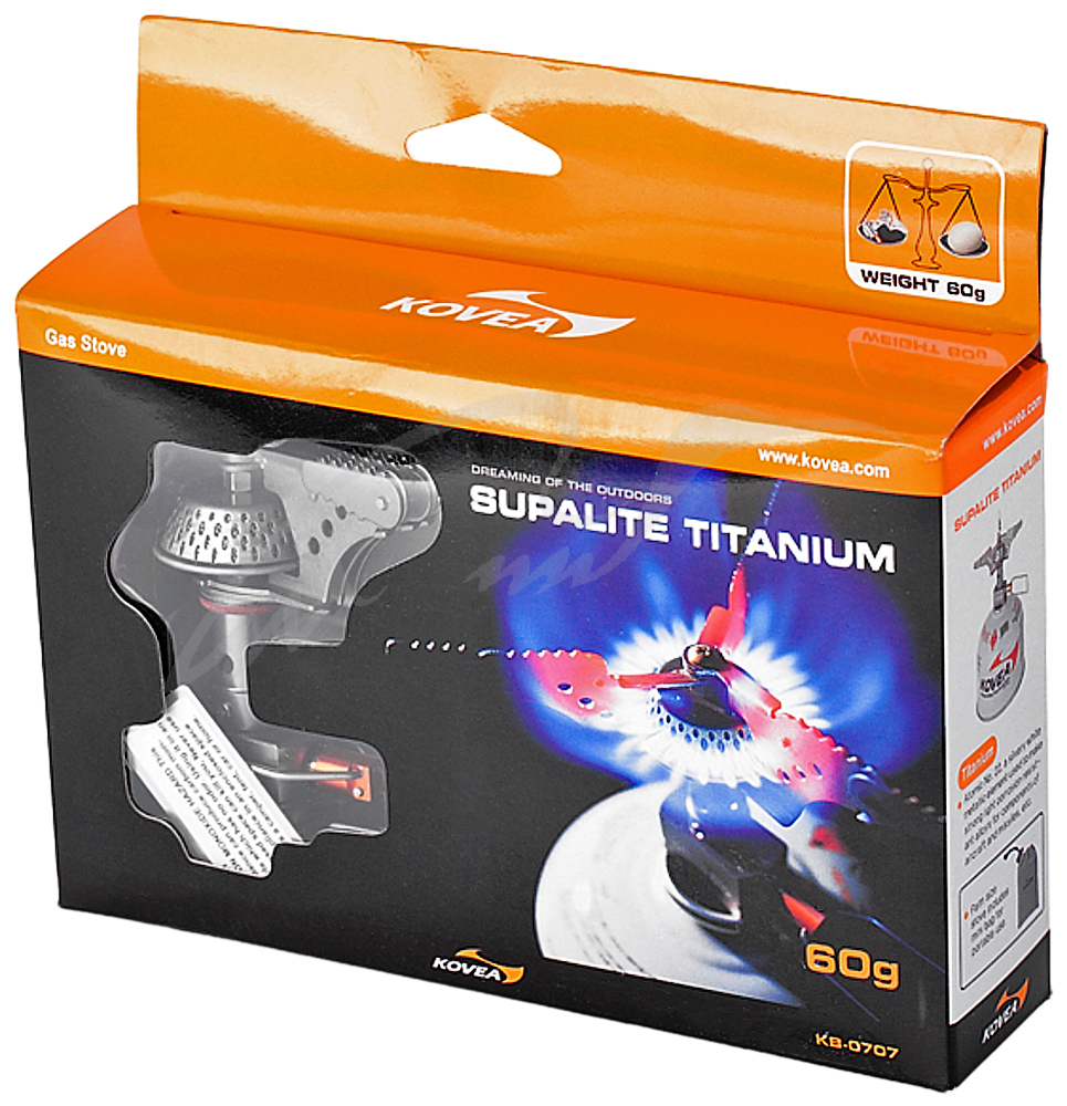 Горелка газовая Kovea Supalite Titanium