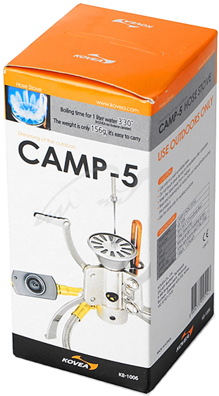 Горелка газовая Kovea Camp-5 Hose Stove