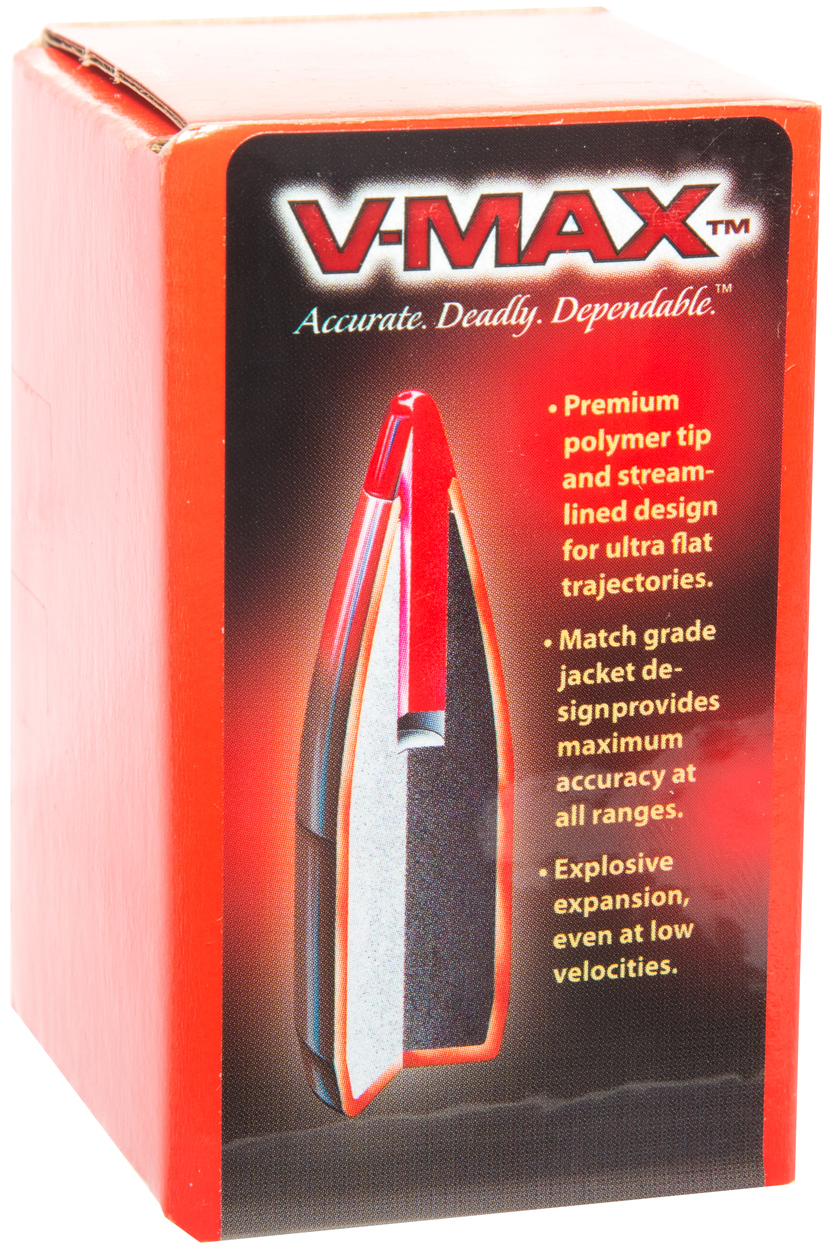 Пуля Hornady V-Max кал. 6 мм (.243) масса 87 гр (5.6 г) 100 шт