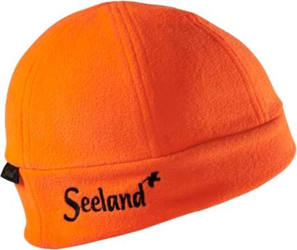 Шапка детская Seeland Conley fleece. Размер - 4/6. Цвет - Fluorescent Orange.