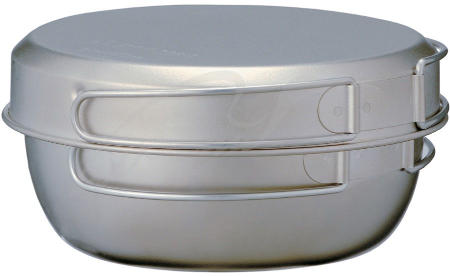 Набор посуды Snow Peak STW-001T 3 Piece Titanium Cookset 700/500ml