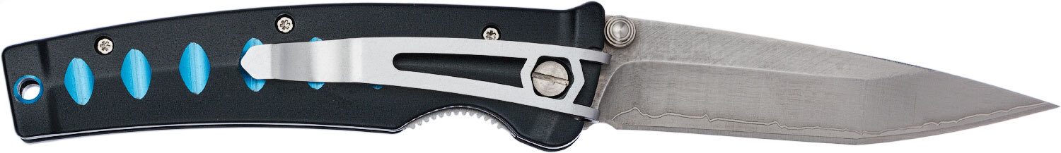 Нож Mcusta Katana. Черный/синий