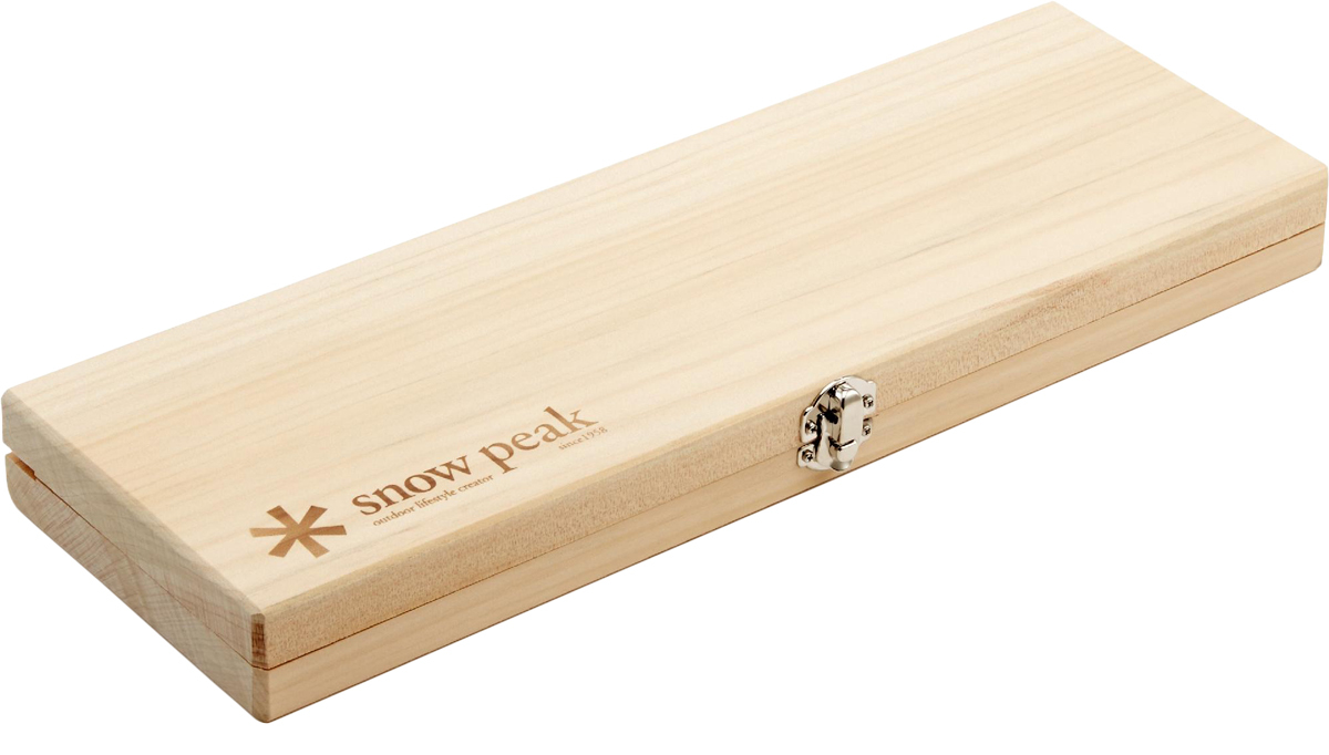 Нож кухонный Snow Peak CS-207 Cutting Board Set M + разделочная доска