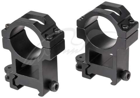 Кільця швидкознімні Air Precision QR Mount Ring. d - 30 мм. Extra High. Weaver/Picatinny