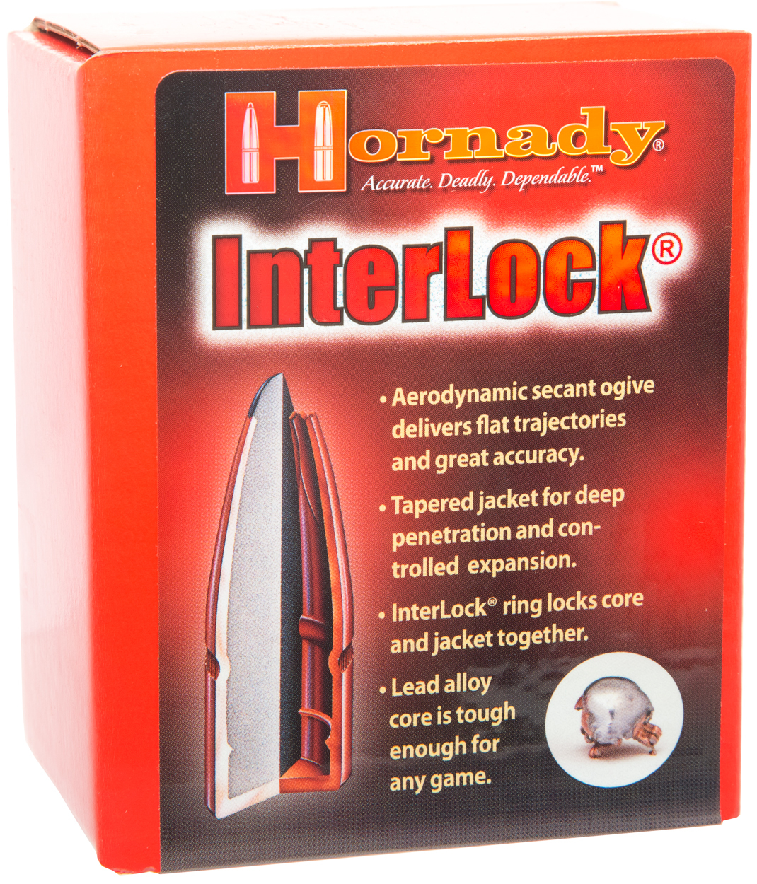 Пуля Hornady SP кал. 8 мм масса 195 гр (12.6 г) 100 шт