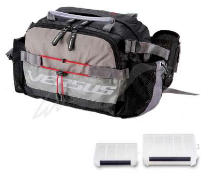 Сумка Meiho VS-B6070 поясная grey/black